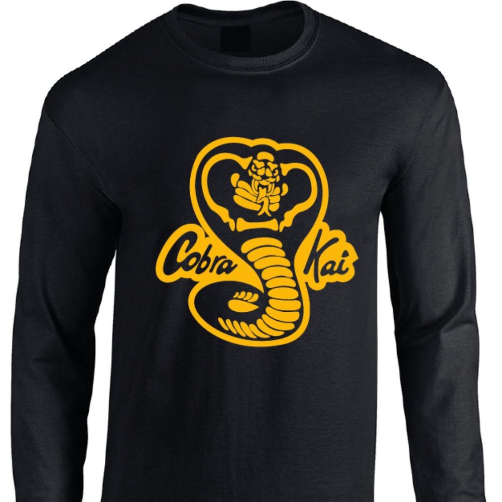 Cobra Kai Karate Kid Logo Long Sleeve T-Shirt